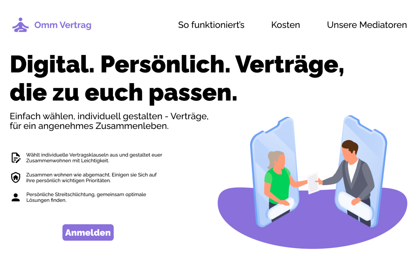 Projekt Omm Vertragsservice